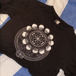 Divided Astrology long sleeve tee
